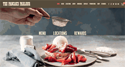 Desktop Screenshot of pancakeparlour.com.au
